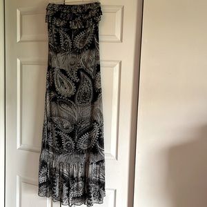 Eyelash couture xs maxi dress